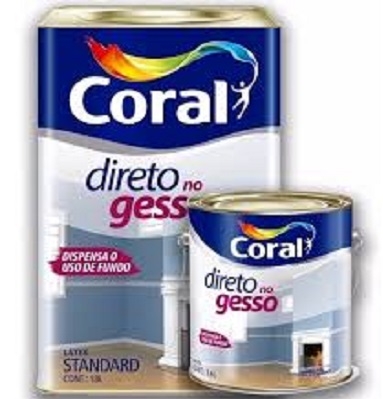 CORAL DIRETO NO GESSO