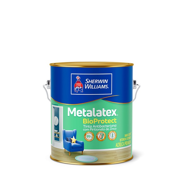 Metalatex Bactercryl Sem Cheiro - Galão